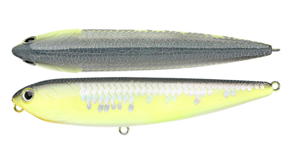 Lucky Craft Sammy 100 Topwater Bait, Floating, MS Crack, 4in, 1/2oz, SM100-150