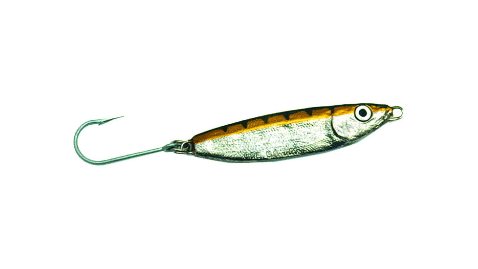 Luhr Jensen Crippled Herring Spoon, Floating, Chrome, 1/2oz, 1 5/8in, 4751-012-0013