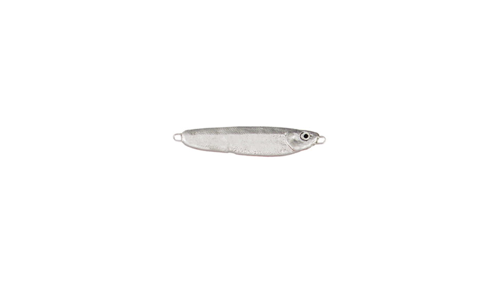 Luhr Jensen Crippled Herring Spoon, Floating, Chrome, 3oz, 3 1/2in, 4751-300-0013