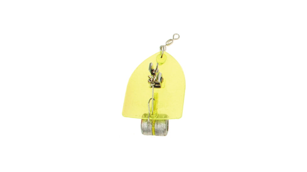 Luhr Jensen Deep Six Diver, Number 2, 5in Chartreuse Crystal, 5520-002-0092