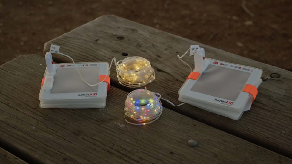 LuminAID Add-On String Lights, White, 0196-0600