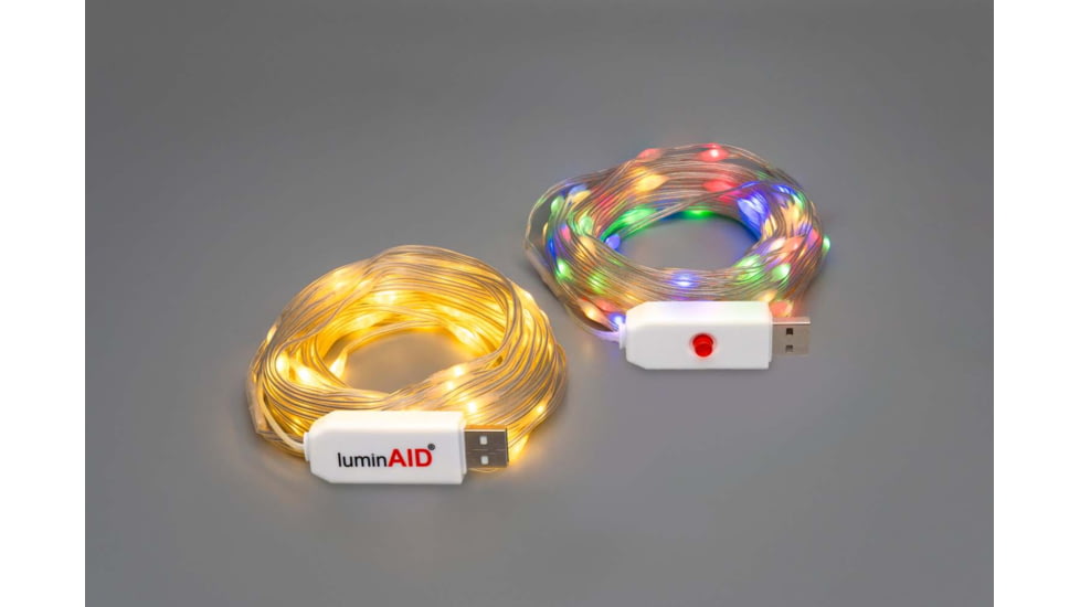 LuminAID Add-On String Lights, White, 0196-0600