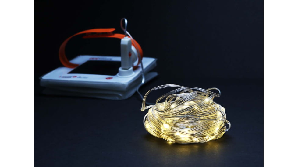 LuminAID Add-On String Lights, White, 0196-0600