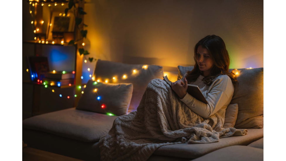 LuminAID Add-On String Lights, White, 0196-0600