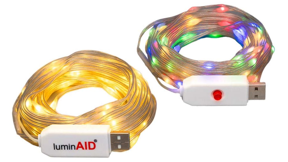 LuminAID Add-On String Lights, White, 0196-0600