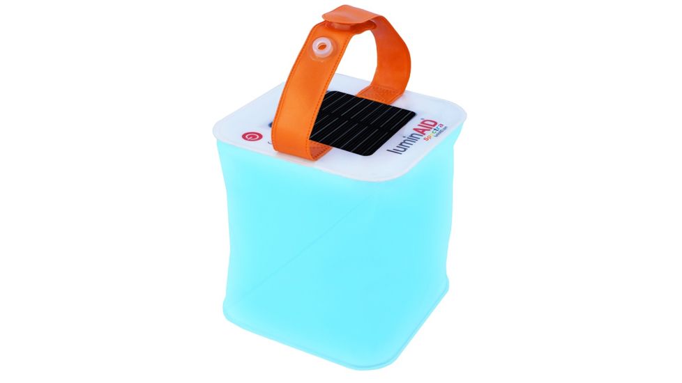 LuminAID Packlite Spectra Solar-Powered Collapsible Lantern-Multi