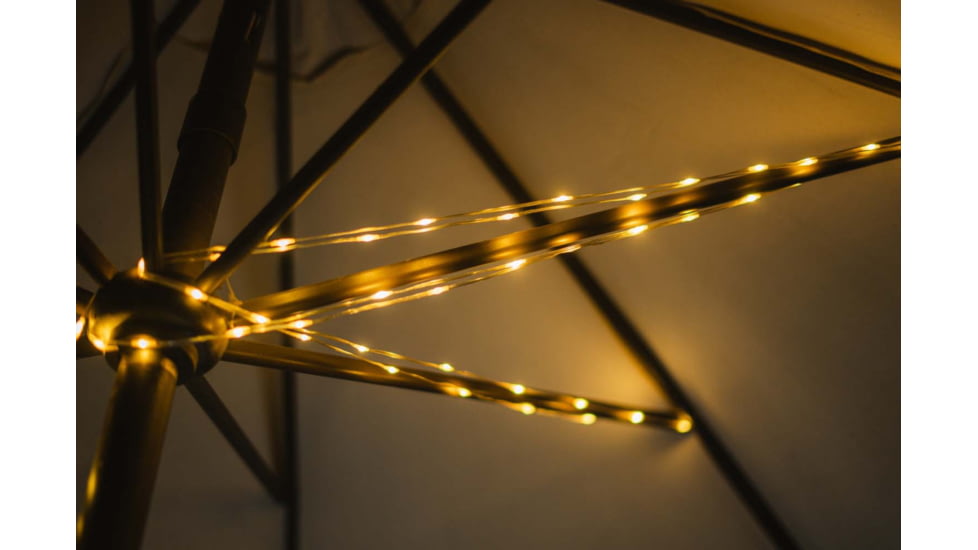 LuminAID Solar String Light w/Phone Charger, White, 0196-0500