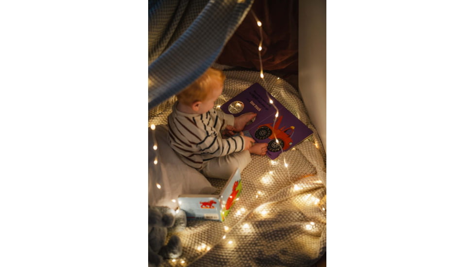 LuminAID Solar String Light w/Phone Charger, White, 0196-0500