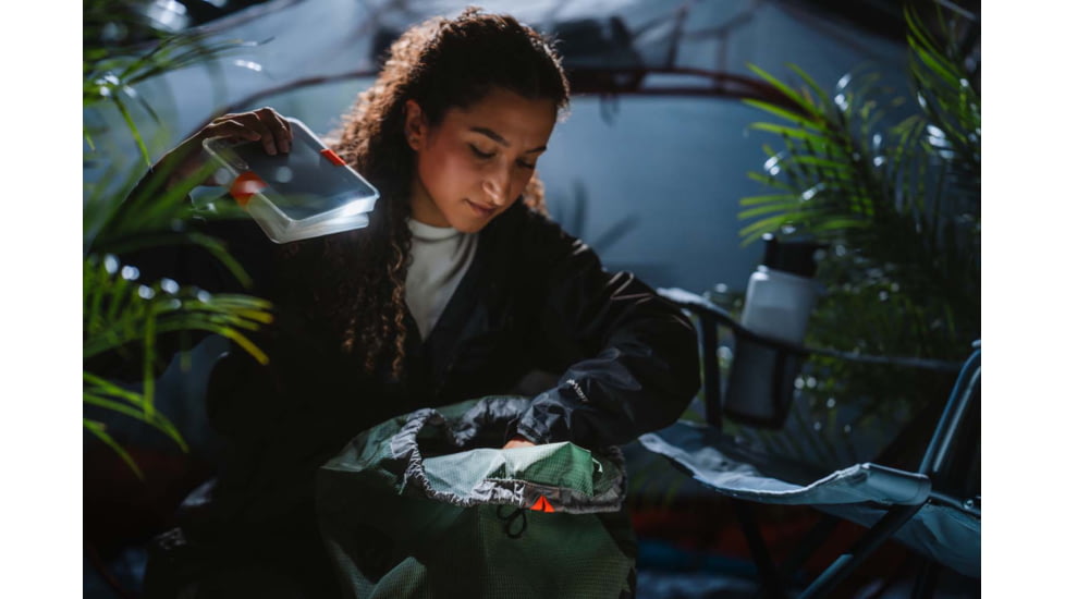 LuminAID Survivor Solar Lantern w/Dual Phone Charger, White, 0196-0350