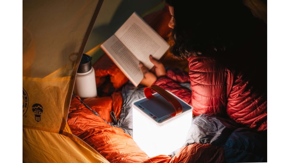 LuminAID Survivor Solar Lantern w/Dual Phone Charger, White, 0196-0350