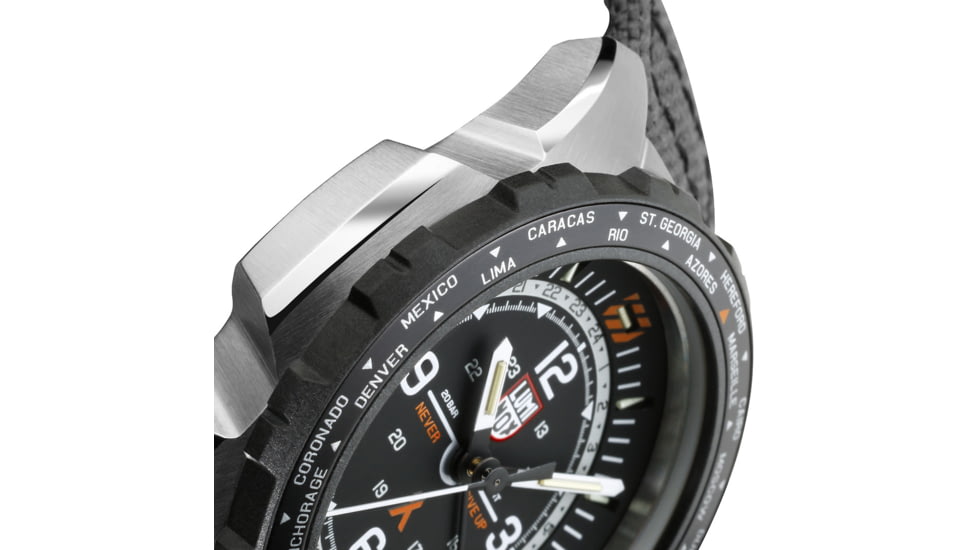 Luminox Bear Grylls Survival Air w/ Cordura Strap, Black, 45mm, XB.3761
