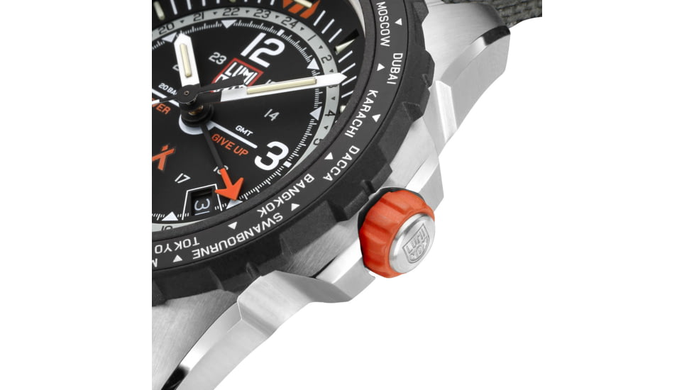 Luminox Bear Grylls Survival Air w/ Cordura Strap, Black, 45mm, XB.3761