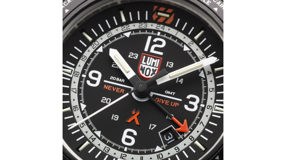 Luminox Bear Grylls Survival Air w/ Cordura Strap, Black, 45mm, XB.3761