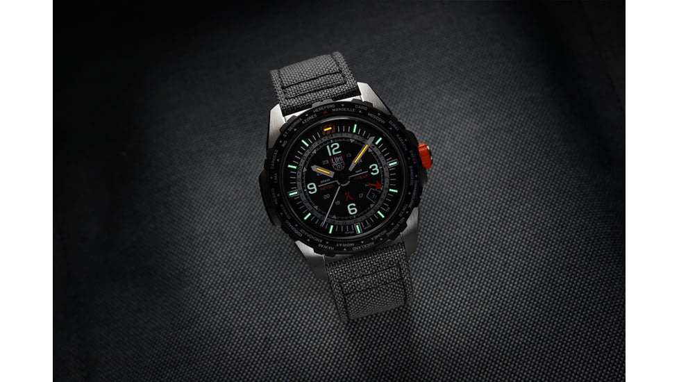 Luminox Bear Grylls Survival Air w/ Cordura Strap, Black, 45mm, XB.3761