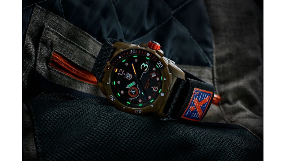 Luminox Bear Grylls Survival Rule of 3 ECO Watch, Black/Black, 42mm, XB.3721.ECO