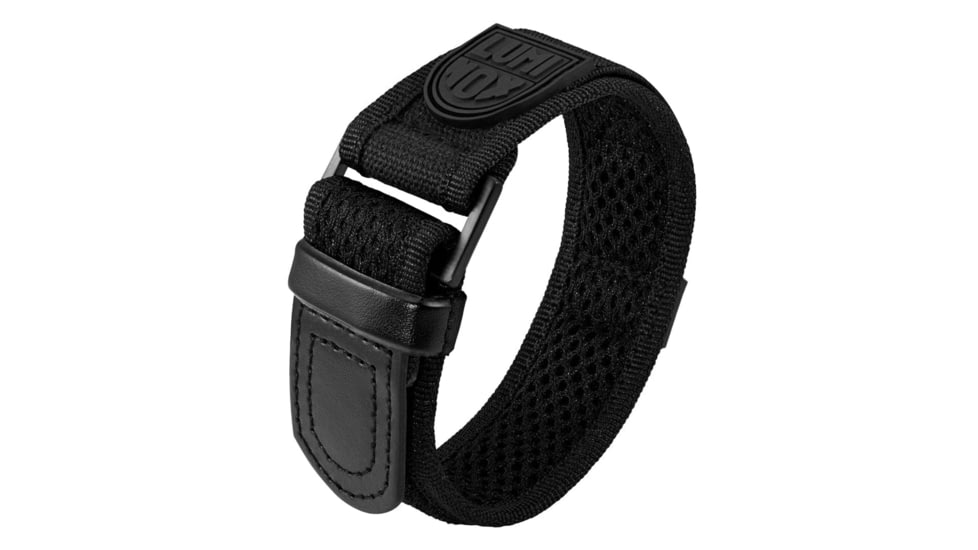 Luminox Watch Strap for Navy SEAL watches 3050 Series, Textile Velcro, Black, 23mm, velcro-strap-23mm-blk