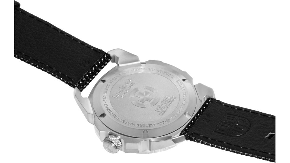 Luminox Ice Sar Arctic Steel Watches, Black/Red, 46 mm, 1201