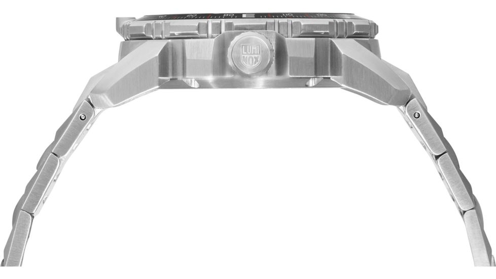 Luminox Ice Sar Arctic Steel Watches, Black/Red, 46 mm, 1202