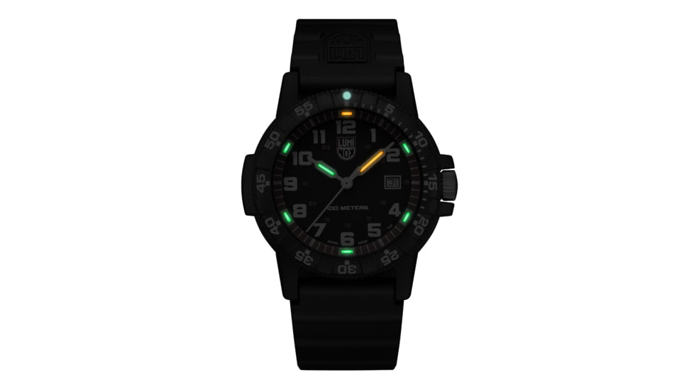Luminox Leatherback Sea Turtle Giant Outdoor Watch, Black/red - XS0335