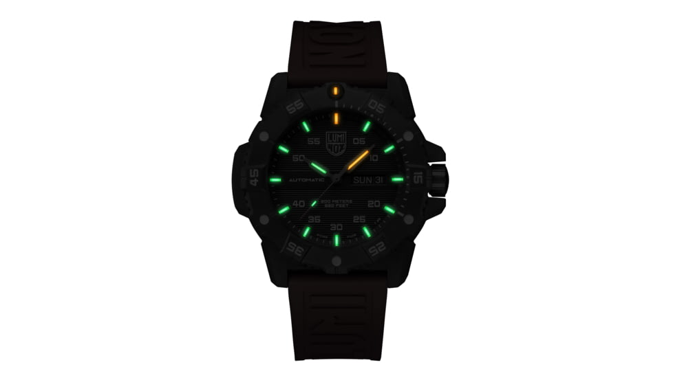 Luminox Master Carbon SEAL Automatic Watch, 45mm, Black/Black, 45mm, XS.3875