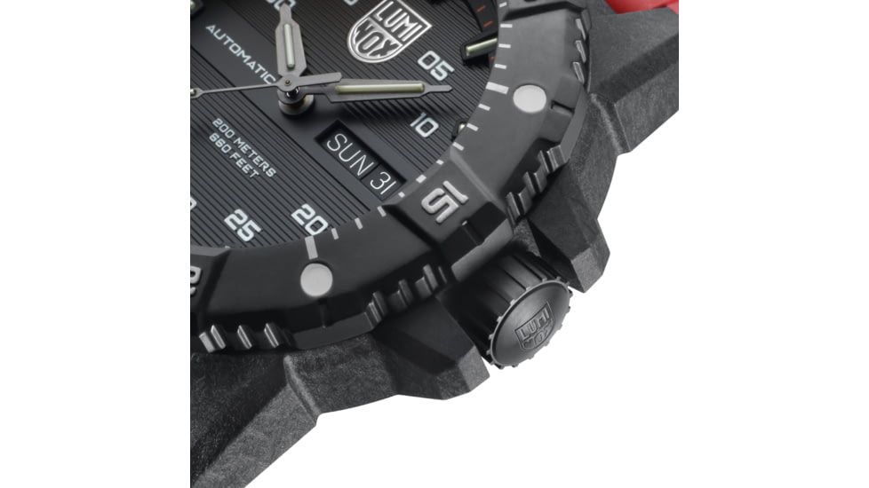 Luminox Master Carbon SEAL Automatic Watch, 45mm, Black/Black, 45mm, XS.3875