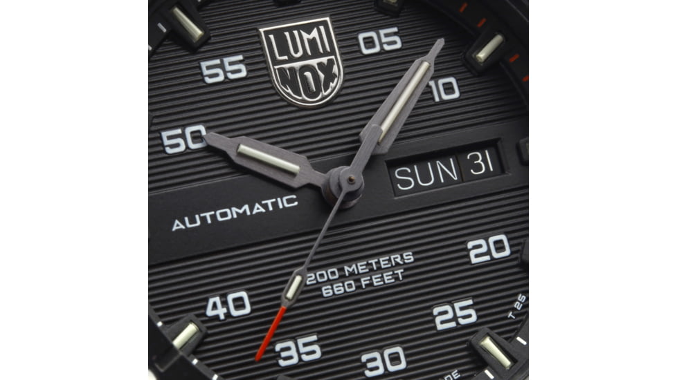 Luminox Master Carbon SEAL Automatic Watch, 45mm, Black/Black, 45mm, XS.3875