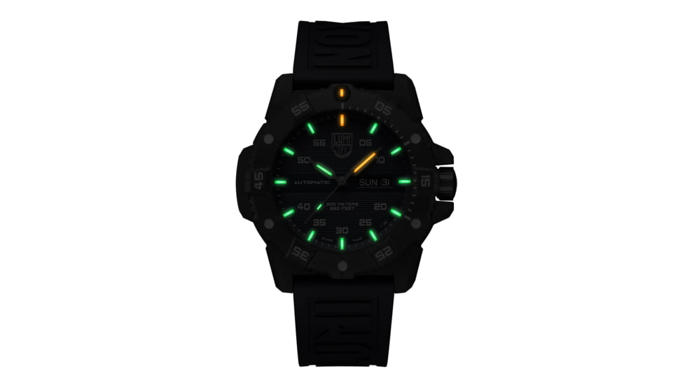 Luminox Master Carbon SEAL Automatic Watch, 45mm, Black/Blue, 45mm, XS.3863