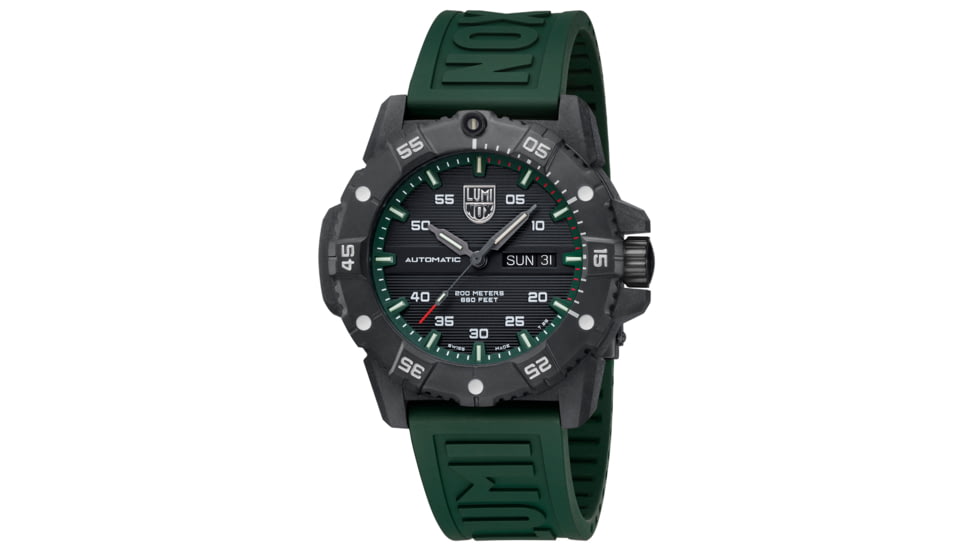 Luminox Master Carbon SEAL Automatic Watch, 45mm, Black/Green, 45mm, XS.3877