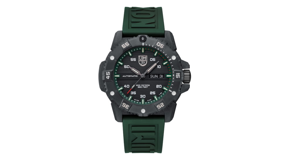 Luminox Master Carbon SEAL Automatic Watch, 45mm, Black/Green, 45mm, XS.3877