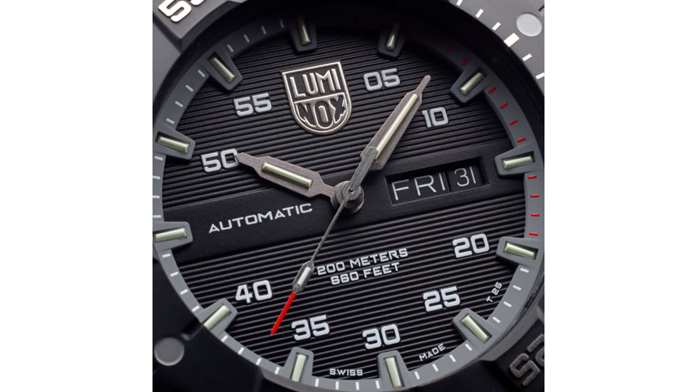 Luminox Master Carbon SEAL Automatic Watch, 45mm, Black/Grey, 45mm, XS.3862