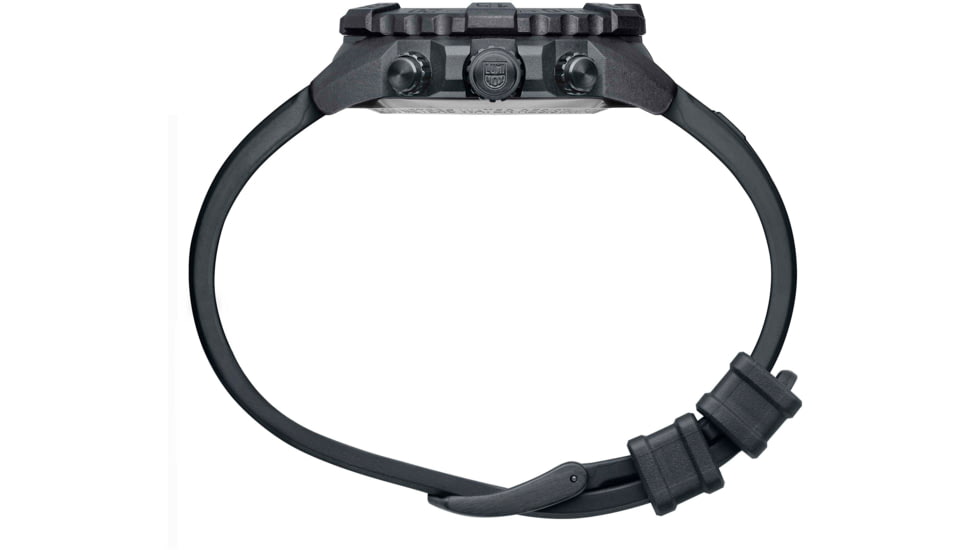 Luminox Navy Seal Chronograph 3580 Series Watches, Black/Black, 45mm, XS.3581.SIS