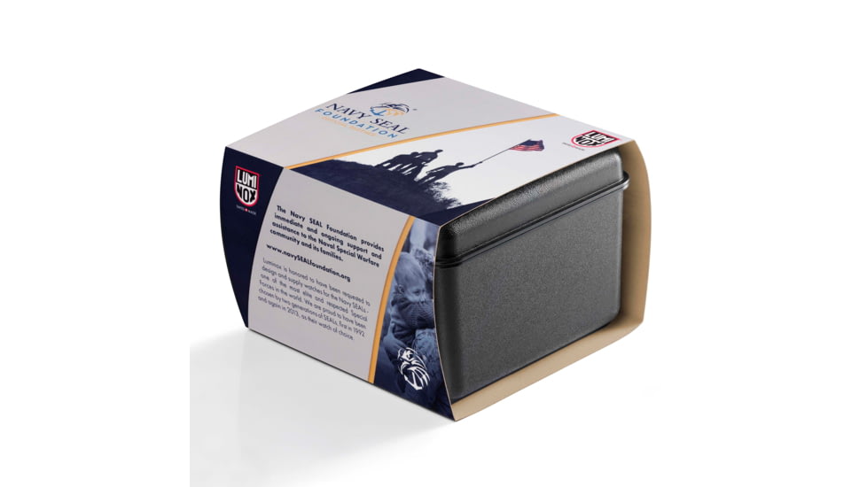 Luminox Navy Seal Foundation 3250 Series Watches - Men's, Sand/Black, 45mm, XS.3251.CBNSF.SET