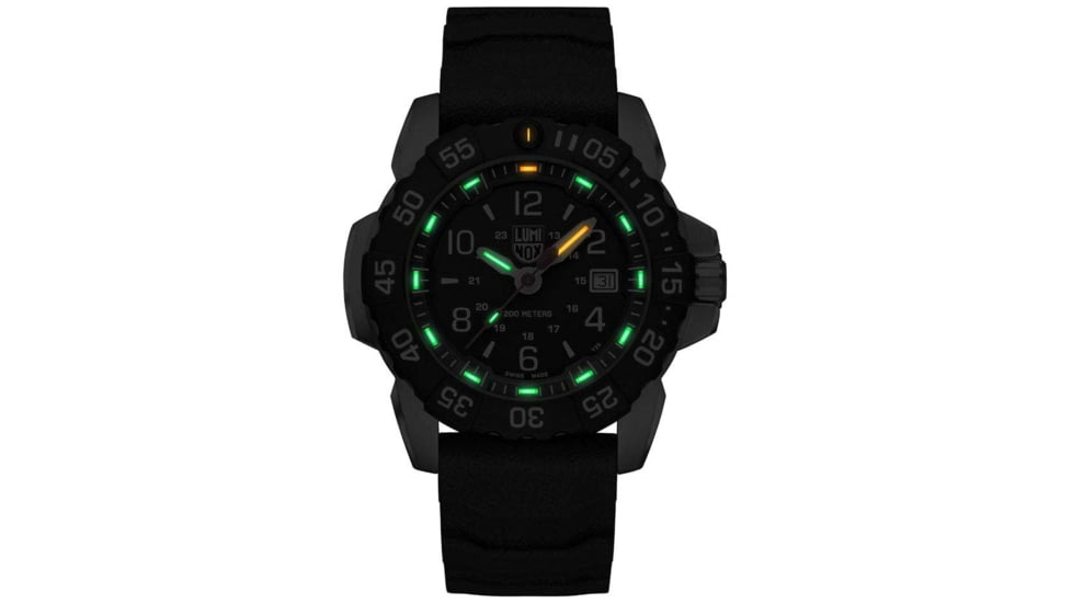 Luminox Navy Seal Rsc Watch, Black/White, XS3251CB