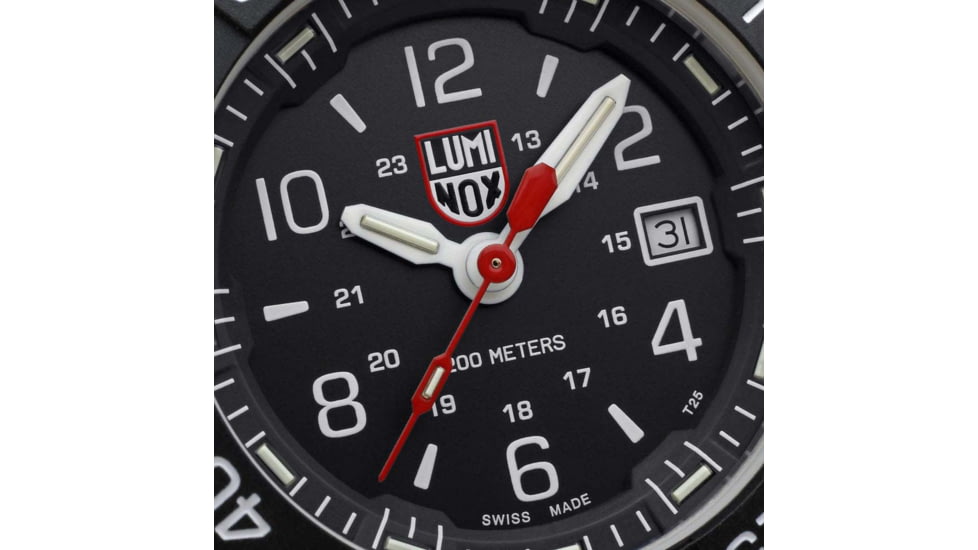 Luminox Navy Seal Rsc Watch, Black/White, XS3251CB