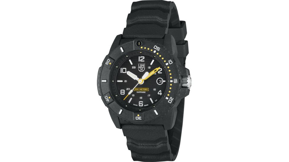 Luminox Navy Seal Watches, Black/White/Yellow, 45 mm, 3601