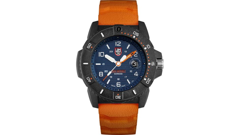 Luminox Navy Seal Watches, Blue/White/Orange, 45 mm, 3603