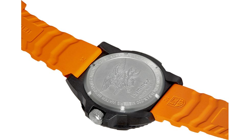 Luminox Navy Seal Watches, Blue/White/Orange, 45 mm, 3603