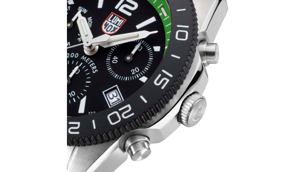 Luminox Pacific Diver Chronograph 3140 Series, Black/Green, 44mm, XS.3157.NF