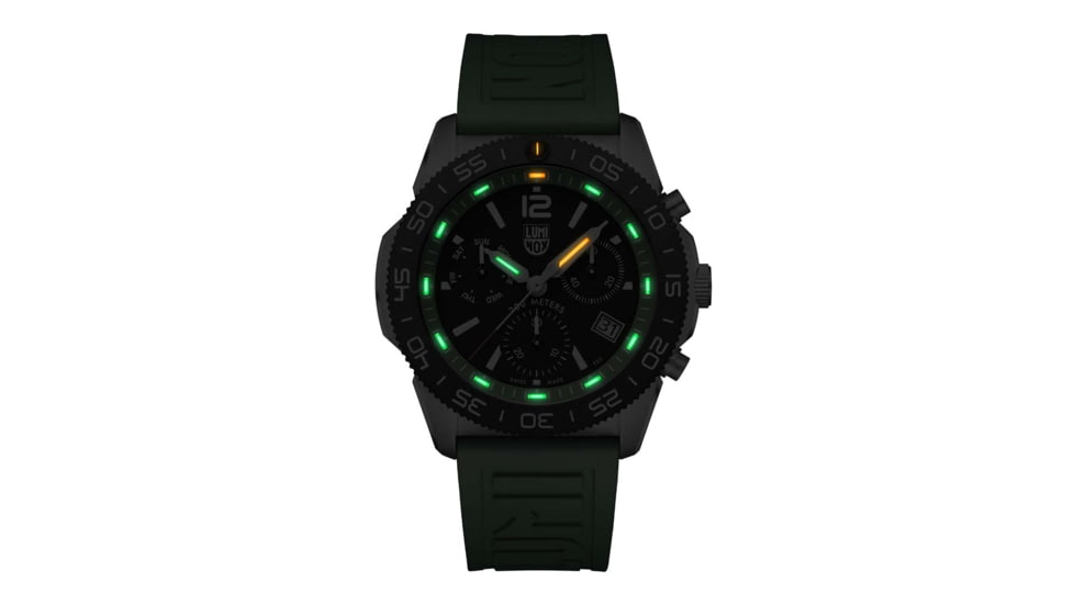 Luminox Pacific Diver Chronograph 3140 Series, Black/Green, 44mm, XS.3157.NF