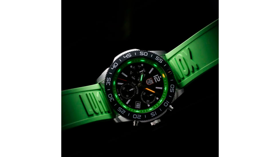Luminox Pacific Diver Chronograph 3140 Series, Black/Green, 44mm, XS.3157.NF