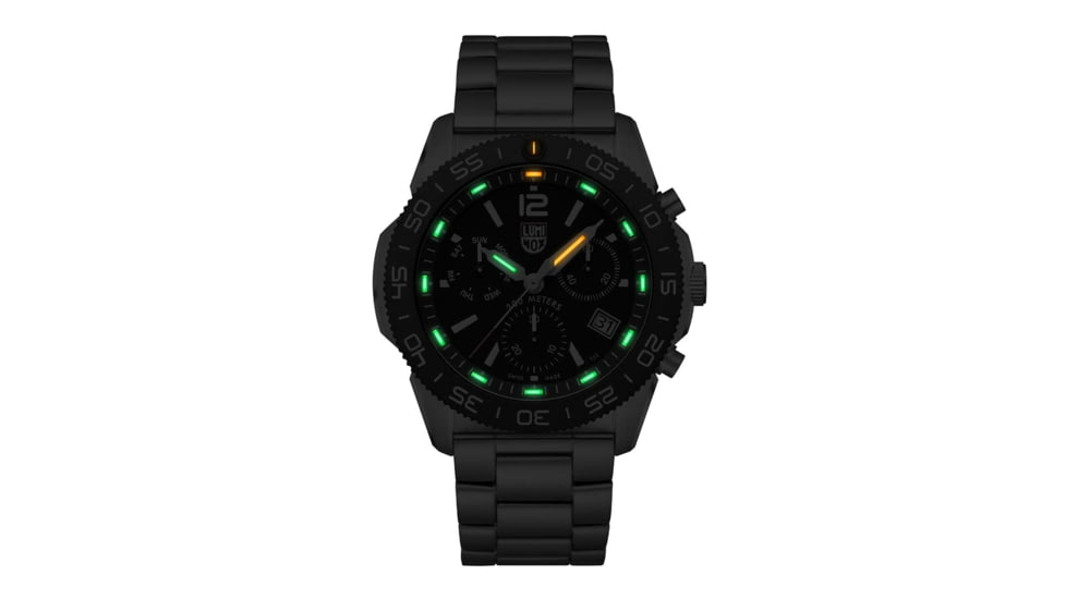 Luminox Pacific Diver Chronograph 3140 Series, Black/Silver, 44mm, XS.3142