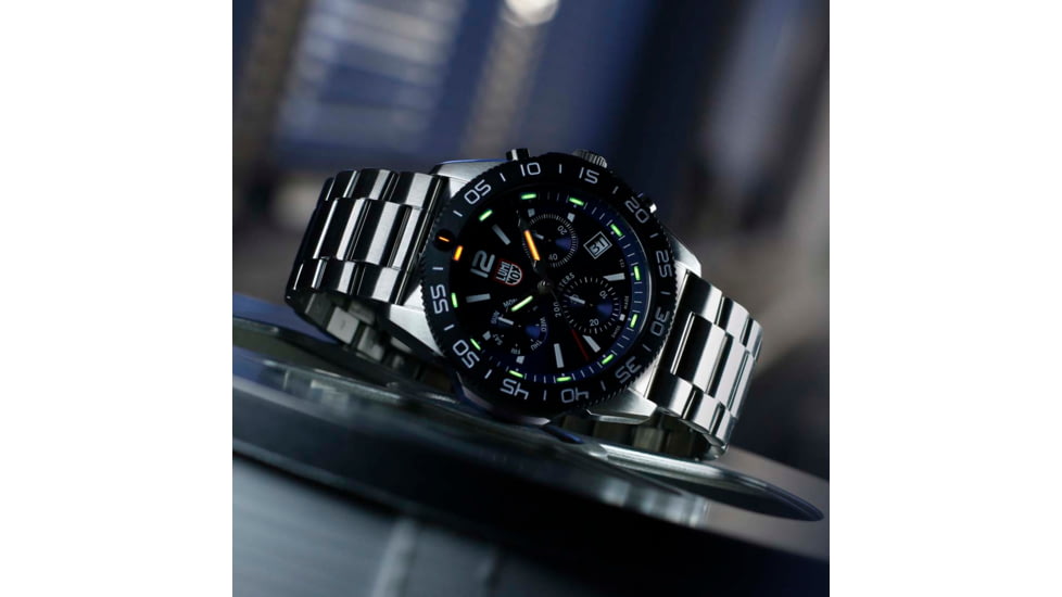 Luminox Pacific Diver Chronograph 3140 Series, Blue/Silver, 44mm, XS.3144