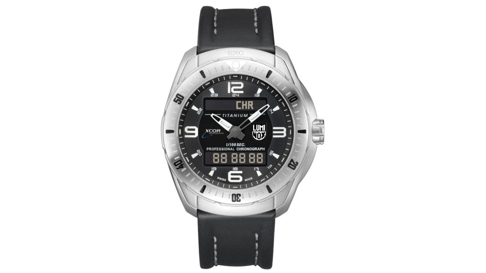 LUMINOX Sxc/Xcor Pilot Professional Titanium, Black/White, 45.5mm A.5241