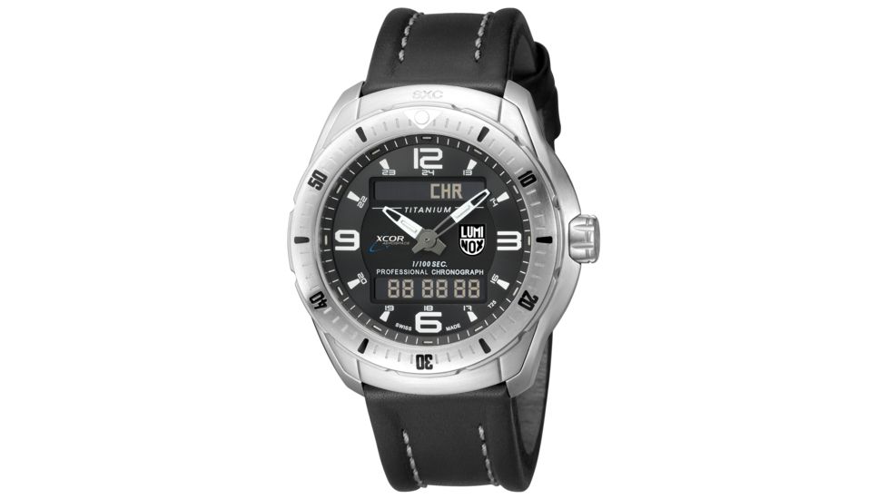 LUMINOX Sxc/Xcor Pilot Professional Titanium, Black/White, 45.5mm A.5241