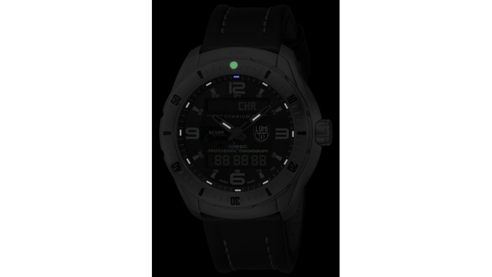 LUMINOX Sxc/Xcor Pilot Professional Titanium, Black/White, 45.5mm A.5241