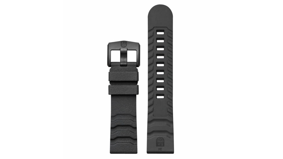 Luminox Watches Rubber Watch Strap, 24 mm, Dark Grey, rubber-watch-strap-24-mm-dark-grey