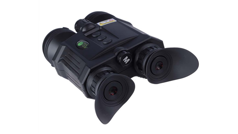 Luna Optics LN-G3-B50 Digital G3 Day-Night Vision Binocular, 6-36x50mm, Digital, Built-In IR Illuminator, 400m Maximum Range, Black, LN-G3-B50
