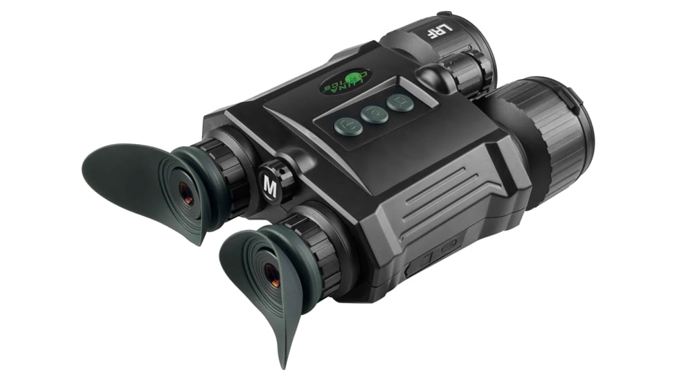 Luna Optics Quantum 6-36x50mm Digital Day/Night Binocular, Integrated 1000m Laser Rangefinder, 2K Video Resolution, Black, LN-QD-B50