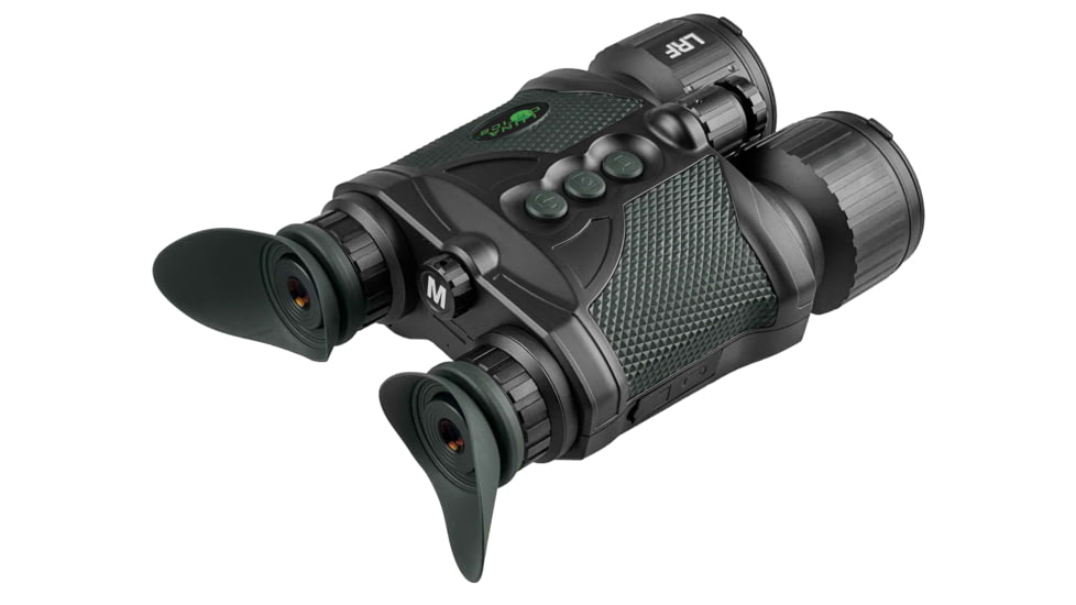 Luna Optics Quantum 6-36x50mm Digital Day/Night Binocular, Integrated 1500m Laser Rangefinder, 2K Video Resolution, Black, LN-QD-B50-PRO