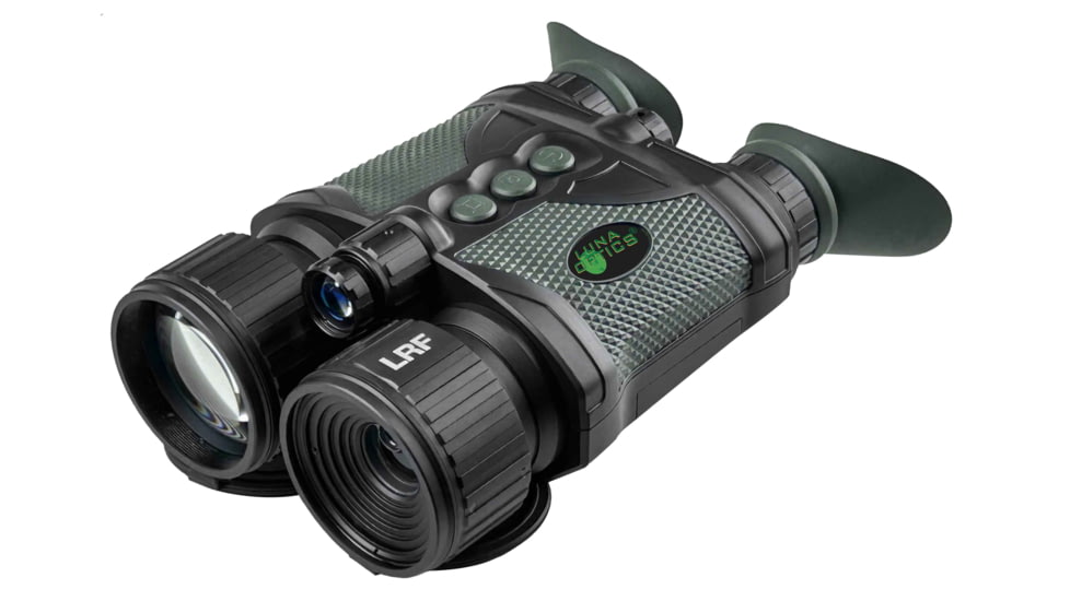 Luna Optics Quantum 6-36x50mm Digital Day/Night Binocular, Integrated 1500m Laser Rangefinder, 2K Video Resolution, Black, LN-QD-B50-PRO